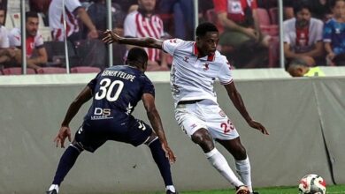 Samsunspor'da yeni transfer Musaba sakatlandı- Samsunspor