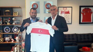 TFF Başkanı İbrahim Hacıosmanoğlu, Ertuğrul Doğan ile görüştü- Futbol